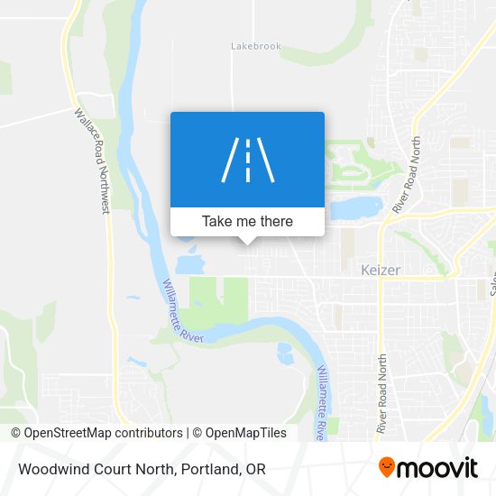 Woodwind Court North map