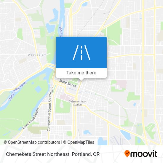 Chemeketa Street Northeast map