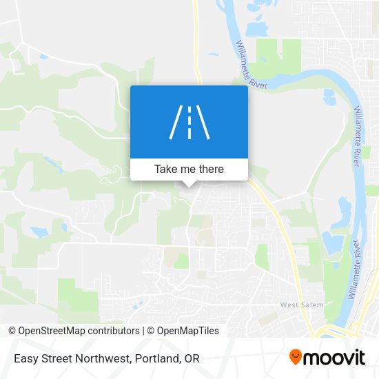 Easy Street Northwest map