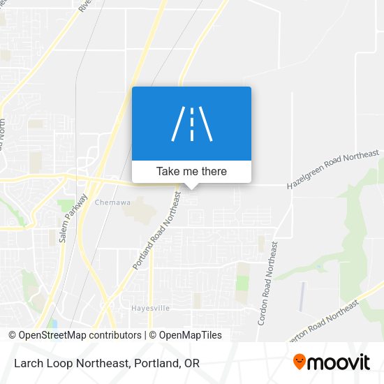 Mapa de Larch Loop Northeast