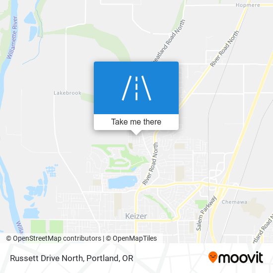 Mapa de Russett Drive North