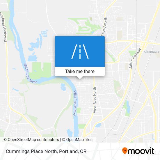 Cummings Place North map