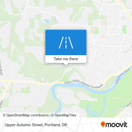 Mapa de Upper Autumn Street