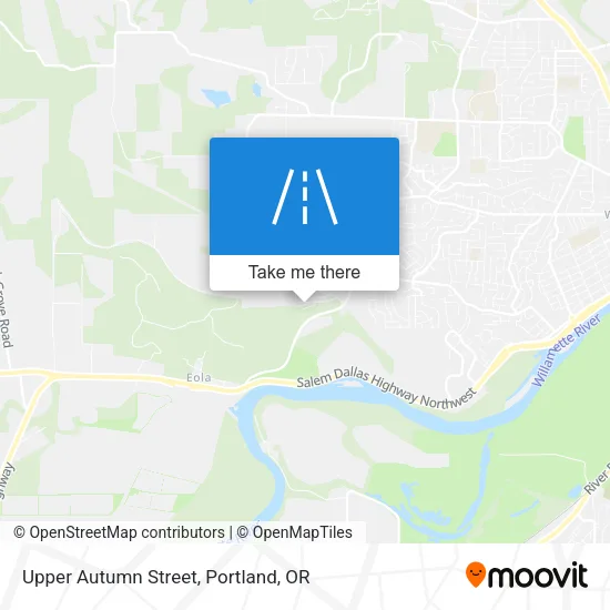 Upper Autumn Street map