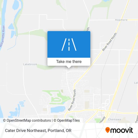 Mapa de Cater Drive Northeast