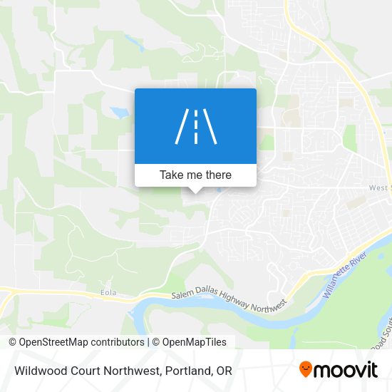 Wildwood Court Northwest map
