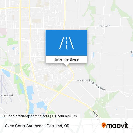Oxen Court Southeast map
