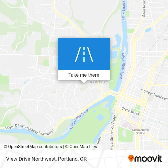 View Drive Northwest map