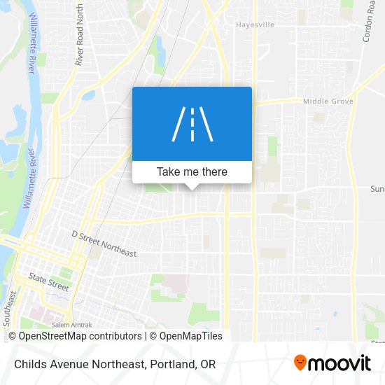 Mapa de Childs Avenue Northeast