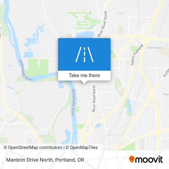 Mapa de Manbrin Drive North