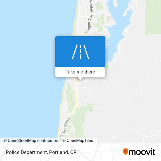 Police Department map