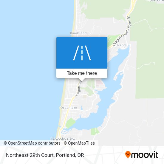 Mapa de Northeast 29th Court