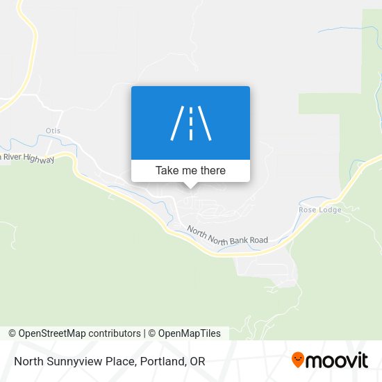 Mapa de North Sunnyview Place
