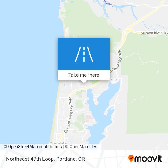 Northeast 47th Loop map