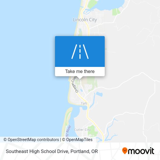 Southeast High School Drive map