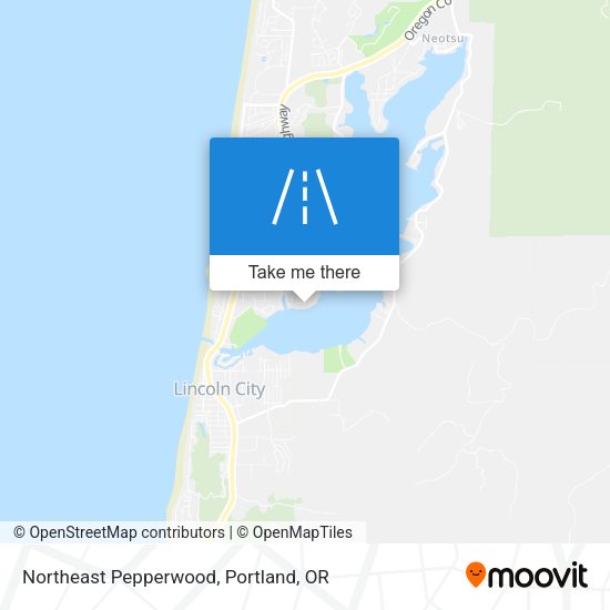 Mapa de Northeast Pepperwood