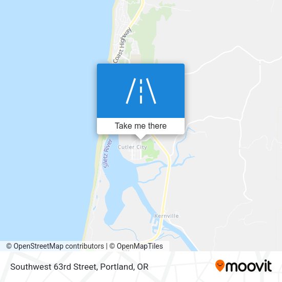 Mapa de Southwest 63rd Street