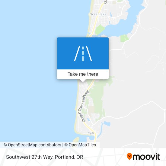 Southwest 27th Way map