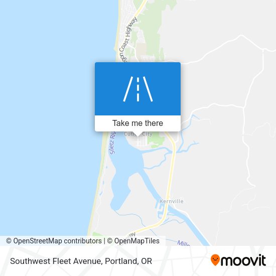 Mapa de Southwest Fleet Avenue