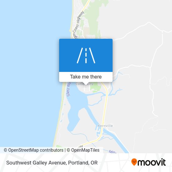 Mapa de Southwest Galley Avenue