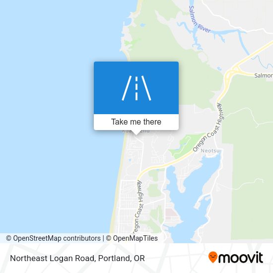 Mapa de Northeast Logan Road