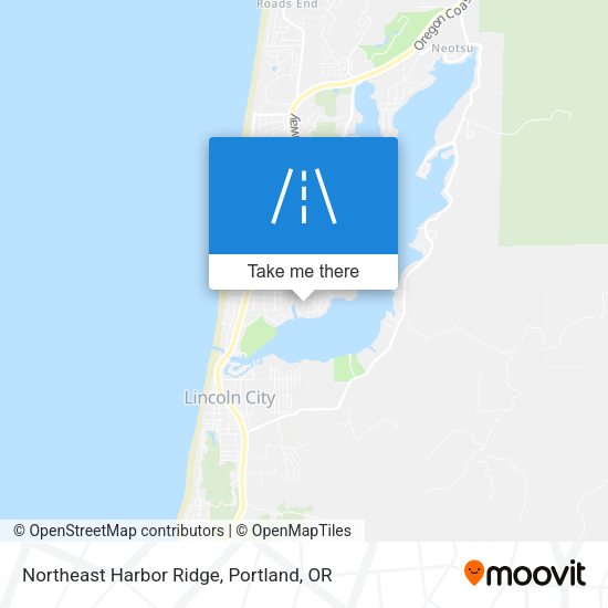 Northeast Harbor Ridge map