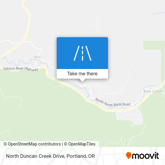 Mapa de North Duncan Creek Drive