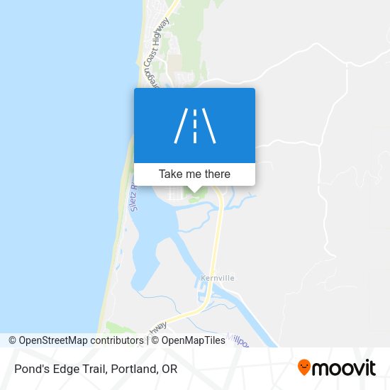 Mapa de Pond's Edge Trail