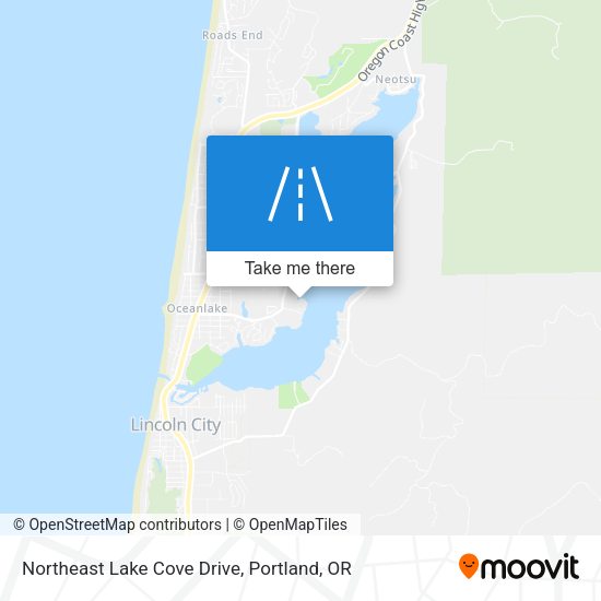 Mapa de Northeast Lake Cove Drive