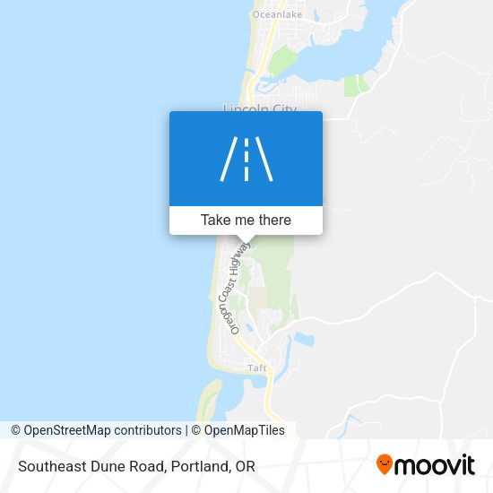 Southeast Dune Road map