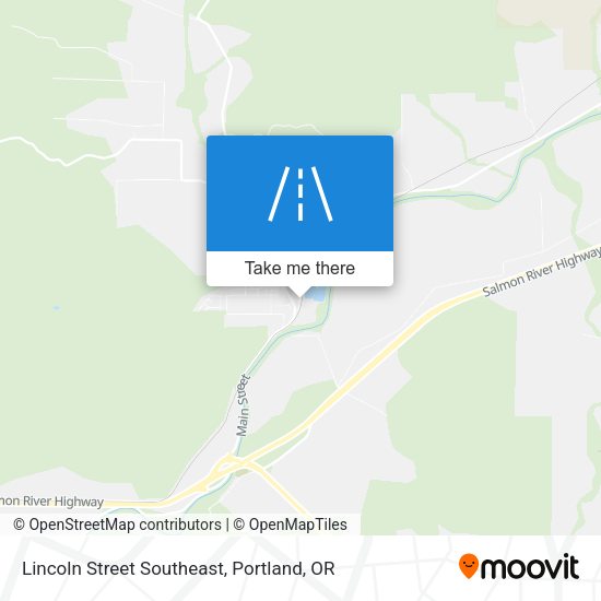 Lincoln Street Southeast map