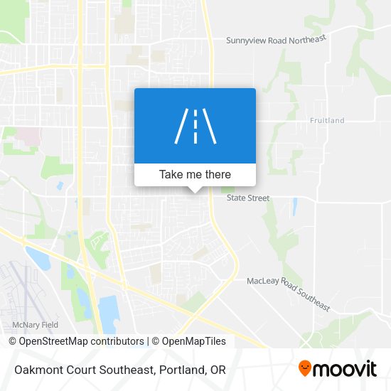 Oakmont Court Southeast map