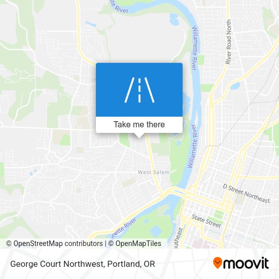 George Court Northwest map