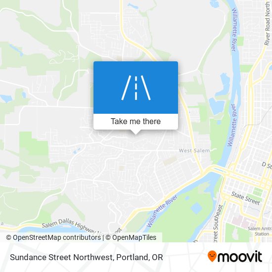 Sundance Street Northwest map