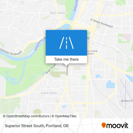 Superior Street South map