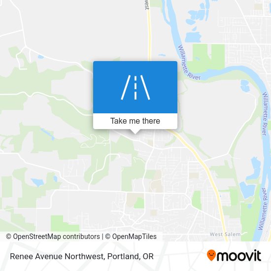 Mapa de Renee Avenue Northwest
