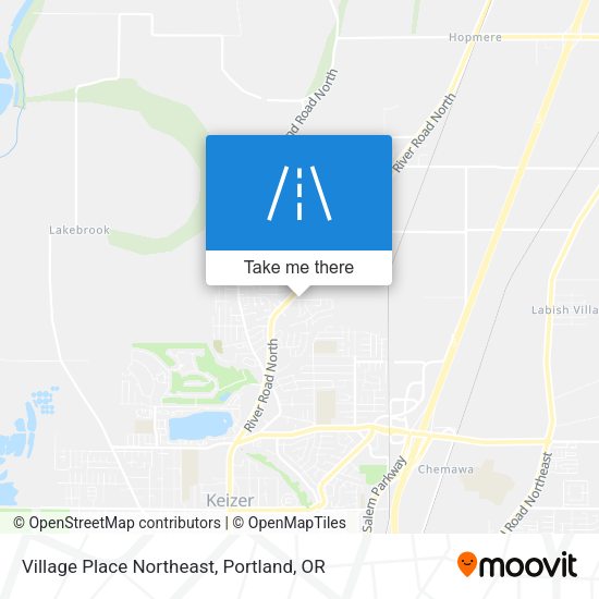 Village Place Northeast map