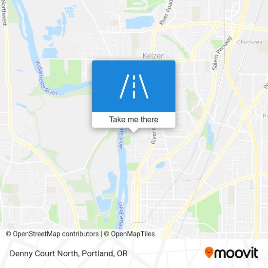 Mapa de Denny Court North