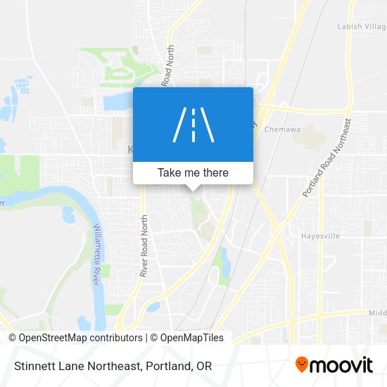 Stinnett Lane Northeast map