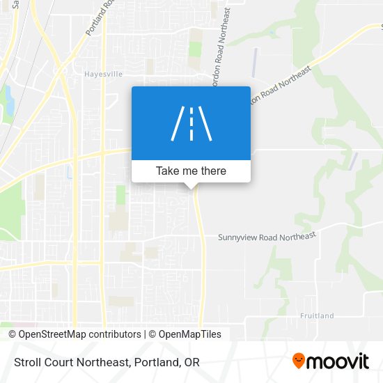 Mapa de Stroll Court Northeast