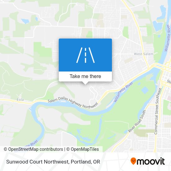 Sunwood Court Northwest map