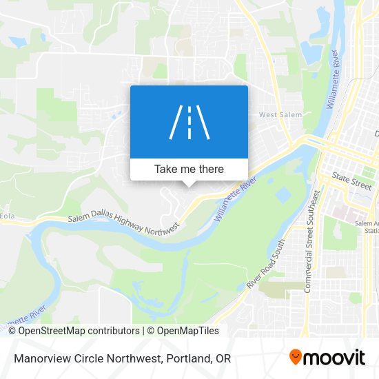 Manorview Circle Northwest map