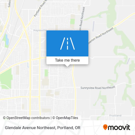Glendale Avenue Northeast map