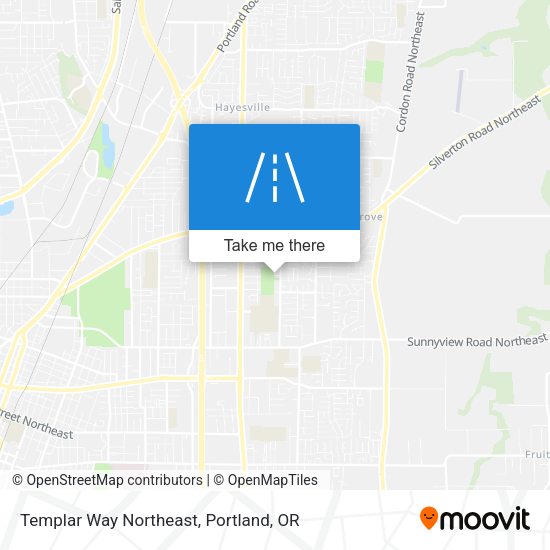 Mapa de Templar Way Northeast