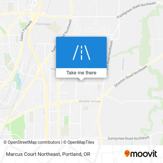 Marcus Court Northeast map