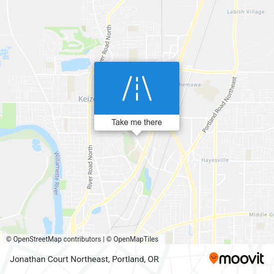 Jonathan Court Northeast map