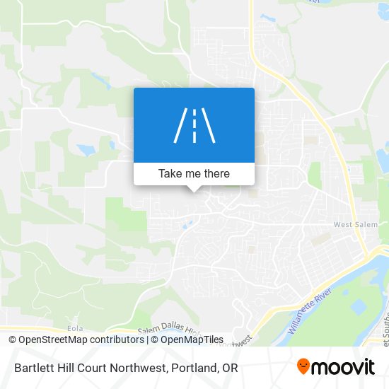 Bartlett Hill Court Northwest map