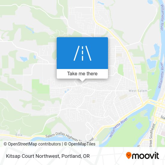 Kitsap Court Northwest map