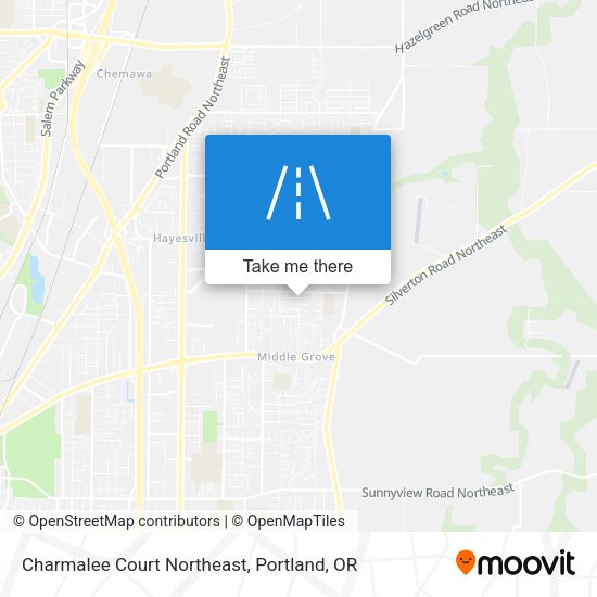 Charmalee Court Northeast map