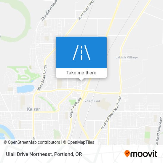 Ulali Drive Northeast map